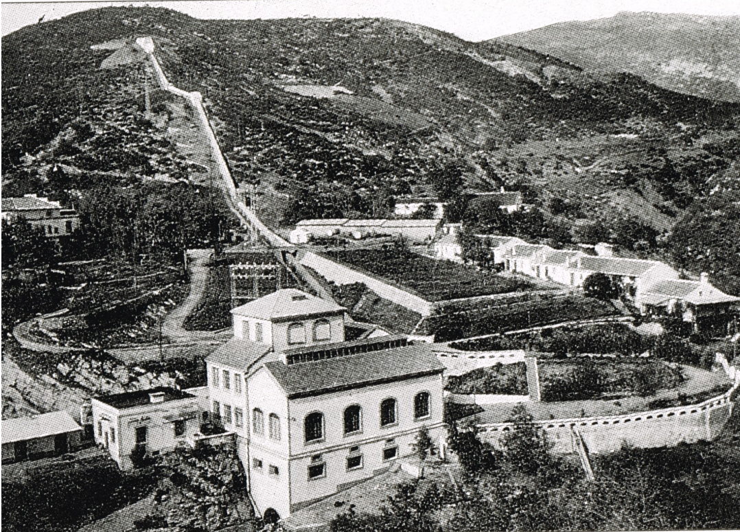 Vista de la Central de Buitreras (Fuente: archivo Fundación Endesa)